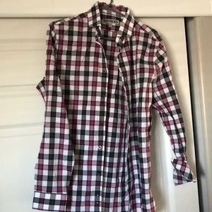 Express Fitted Button Up